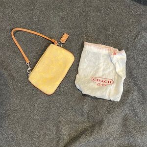 Coach wristlet
